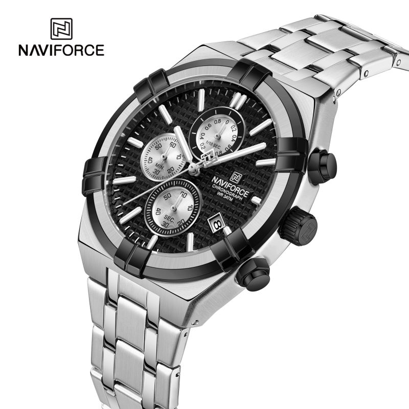 NAVIFORCE メンズ クォーツ クロノグラフ 腕時計  - Watch Accessories のレビューと価格