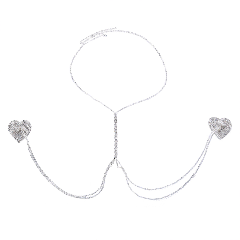 Stonefans セクシーなビキニクロスラインストーンブラ - Body Jewelry のレビューと価格