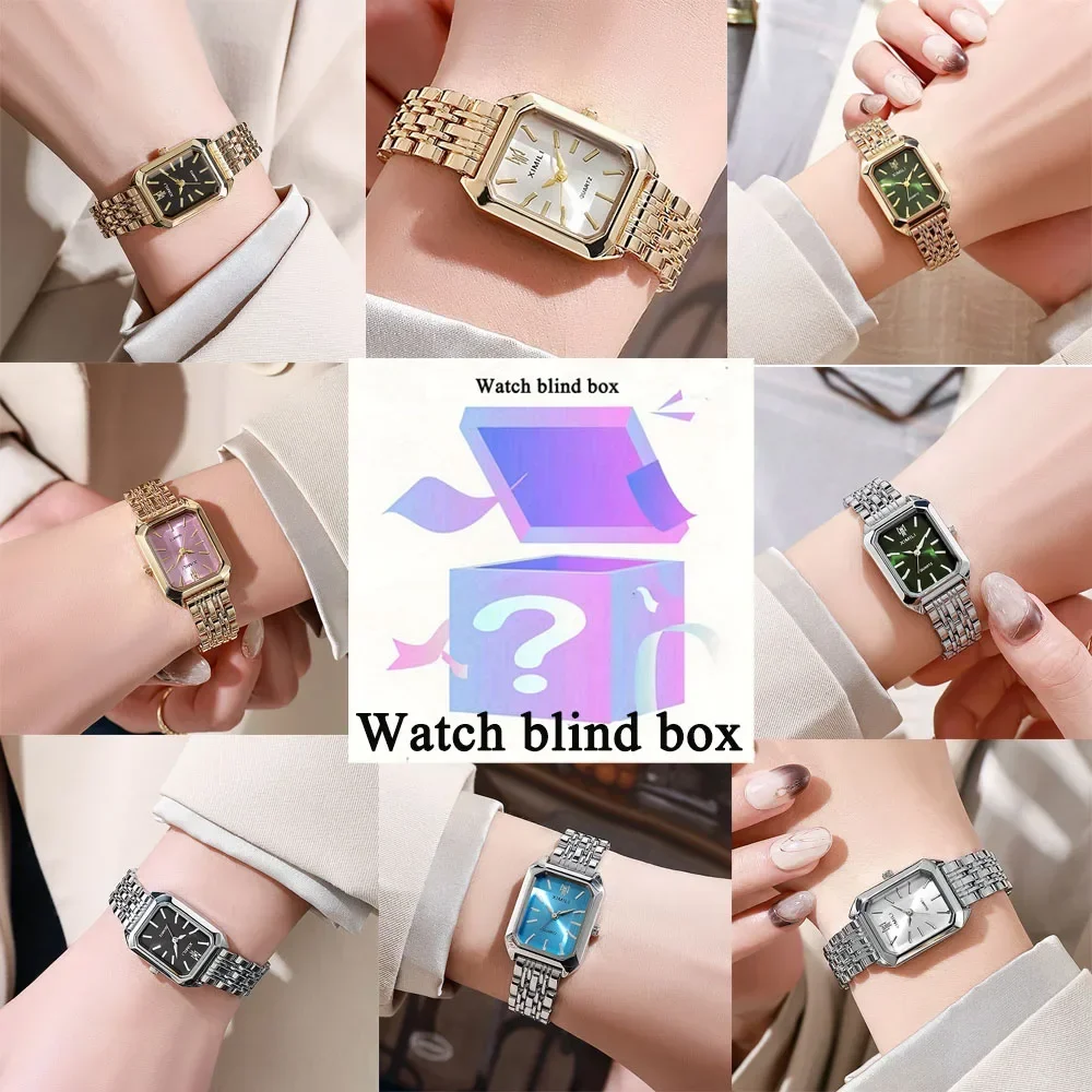 レディース レトロ スクエア メタルバンド 腕時計 ブライン - Watch Accessories のレビューと価格
