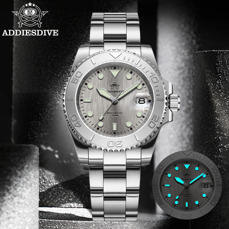 ADDIESDIVE AD2087 メンズ腕時計 防水20B - Watch Accessories のレビューと価格